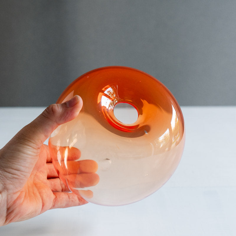 饗庭三七子 flower vase Orange No.2 (返却)
