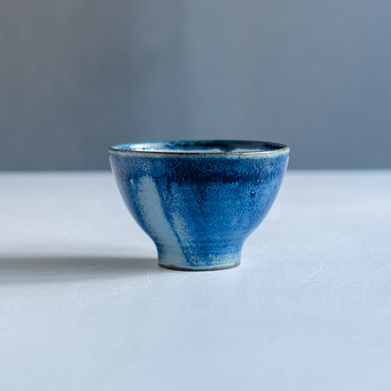 降幡未来 iro bowl 高台付き M 青 C