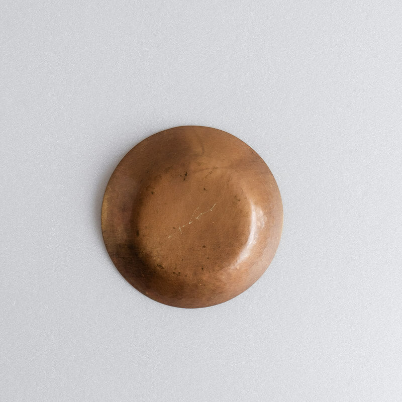 Eiko Fujita Brass Snack Plate