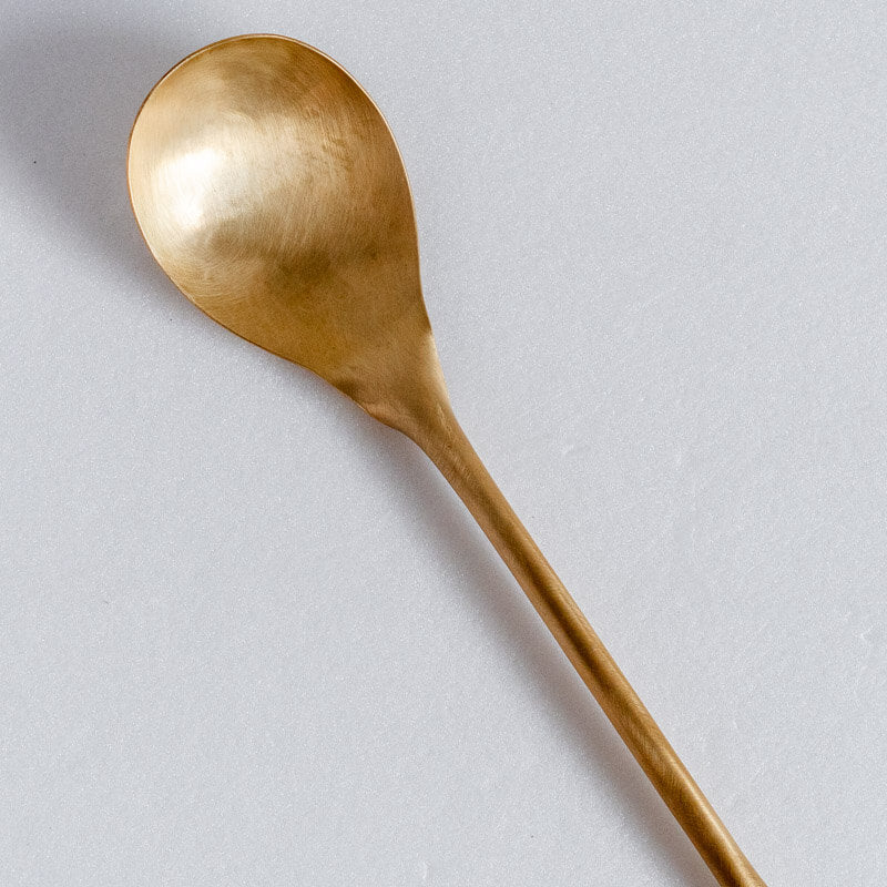 Eiko Fujita Brass Serving Spoon