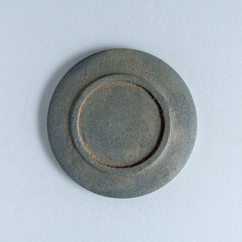 船木智仁 白漆 平台皿 15cm