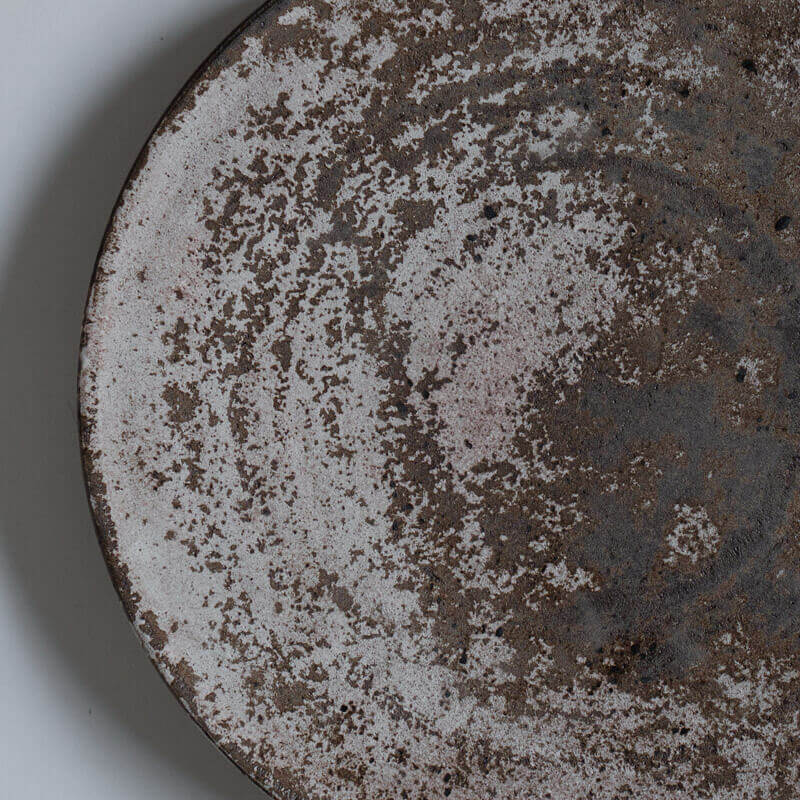 Minoru Haga Hakuhaku Plate 25cm D