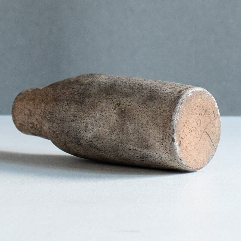 Haga Minoru: Buried Pottery, Silver, Flower Vase D