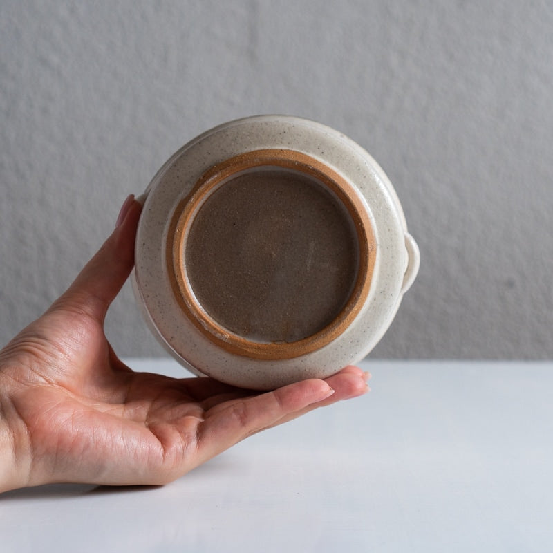 樋口早苗 両取手付鉢 B