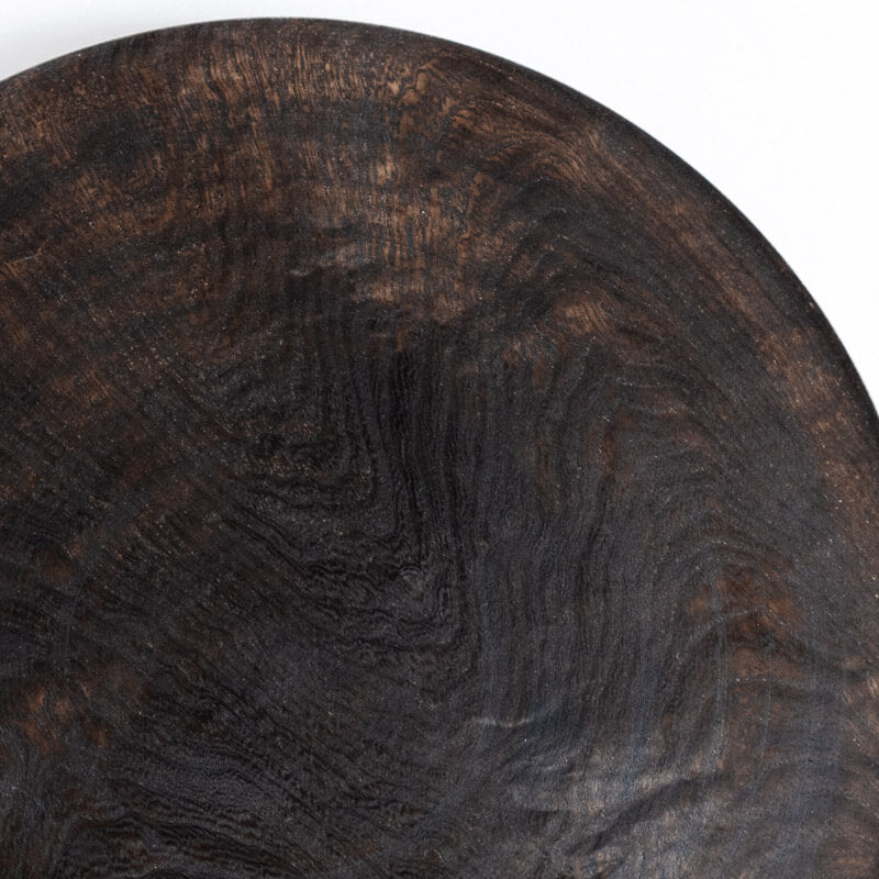 Kitagawa Chiyu sen-studio Tray 35.5cm Sen Iron-dyed
