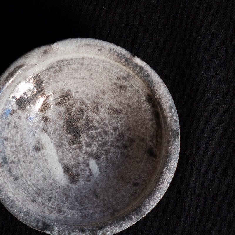 Etsushi Noguchi 4.5-inch Rinka Small Plate - Ash Glaze