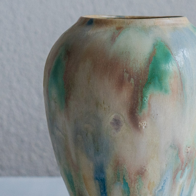 大渕由香利 筆ぬり花器 A No.2