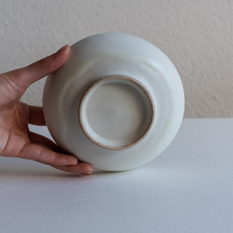 SUZUKI Hiromi Small White Serving Dish