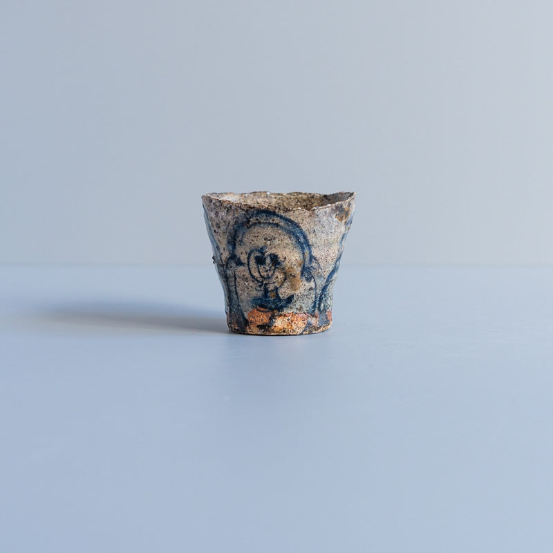 上野尚子 薪窯 唐子 酒杯 – うつわ屋まほろ