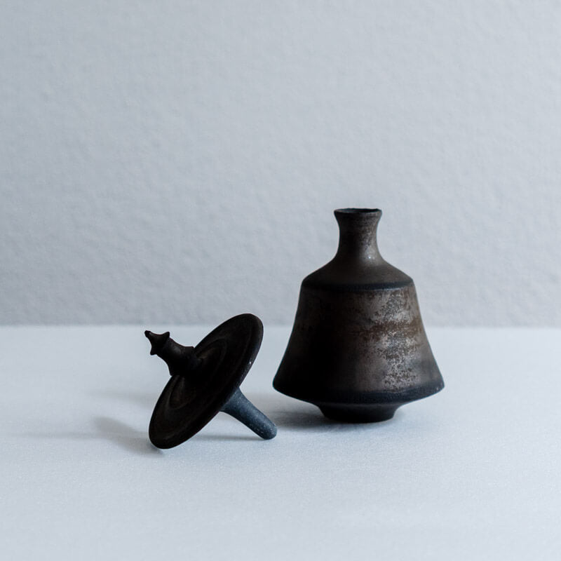 Takehisa Yoshida Bronze Mini Single Flower Vase B
