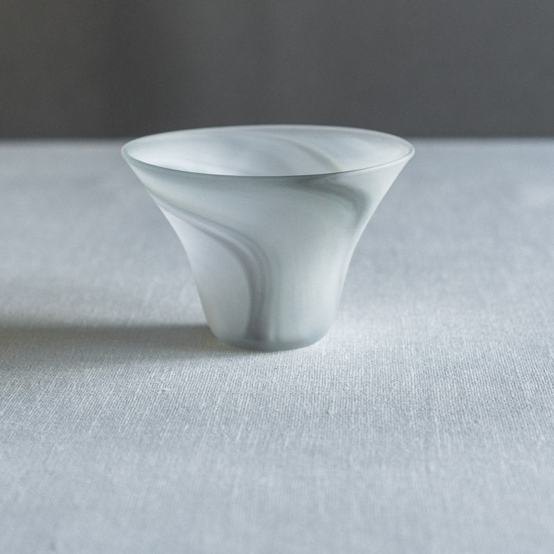 饗庭三七子 matte bowl white C