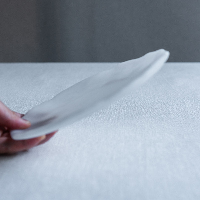 Aiba Sanako Matte Plate White C
