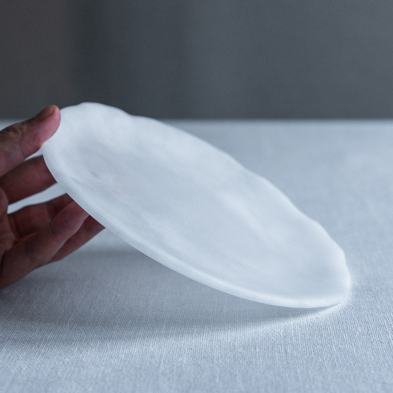 Aiba Sanako Matte Plate White C