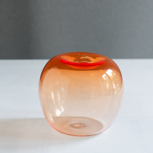 饗庭三七子 flower vase Orange No.2