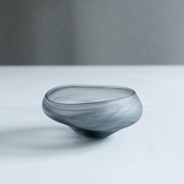 饗庭三七子 matte bowl M Gray No.1