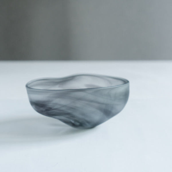 饗庭三七子 matte bowl M Gray No.2