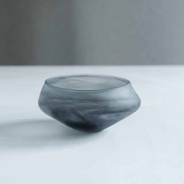 饗庭三七子 matte bowl M Gray No.3