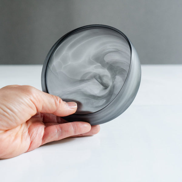 饗庭三七子 matte bowl M Gray No.4