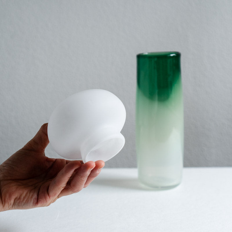 饗庭三七子 objet bottle Green A