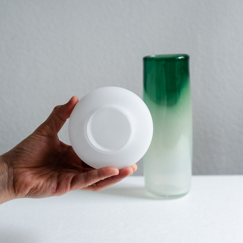 饗庭三七子 objet bottle Green A