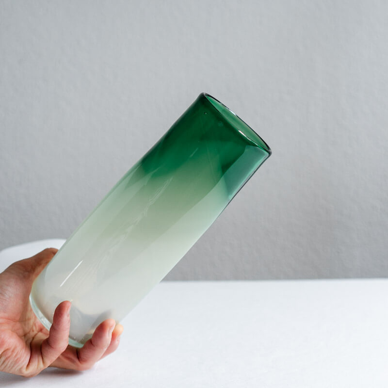 饗庭三七子 objet bottle Green A