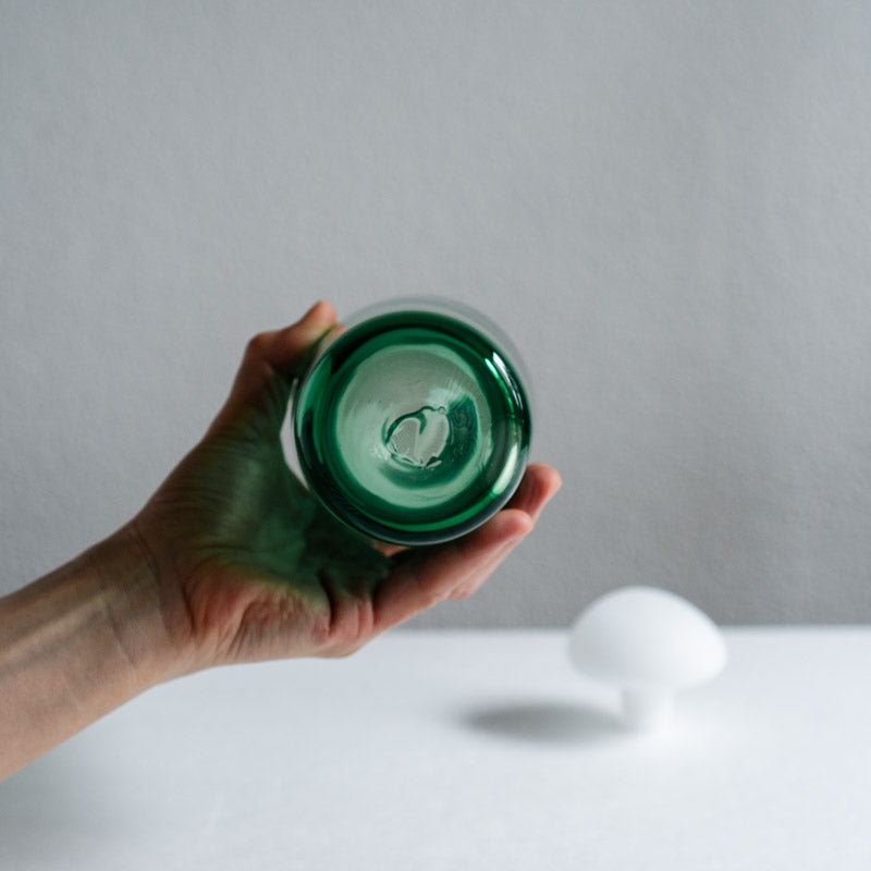 饗庭三七子 objet bottle Green B