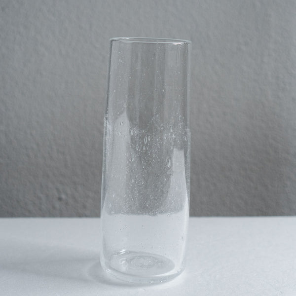 饗庭三七子 flower vase Clear