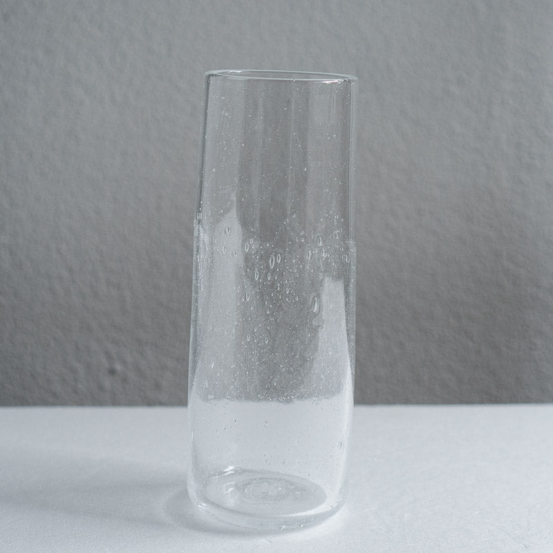 饗庭三七子 flower vase Clear