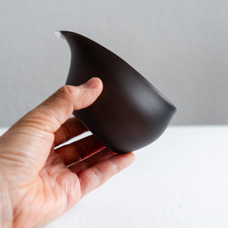 饗庭三七子 片口 Black A