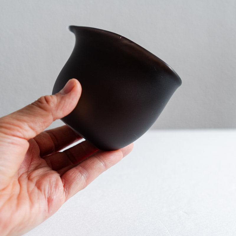 饗庭三七子 片口 Black B