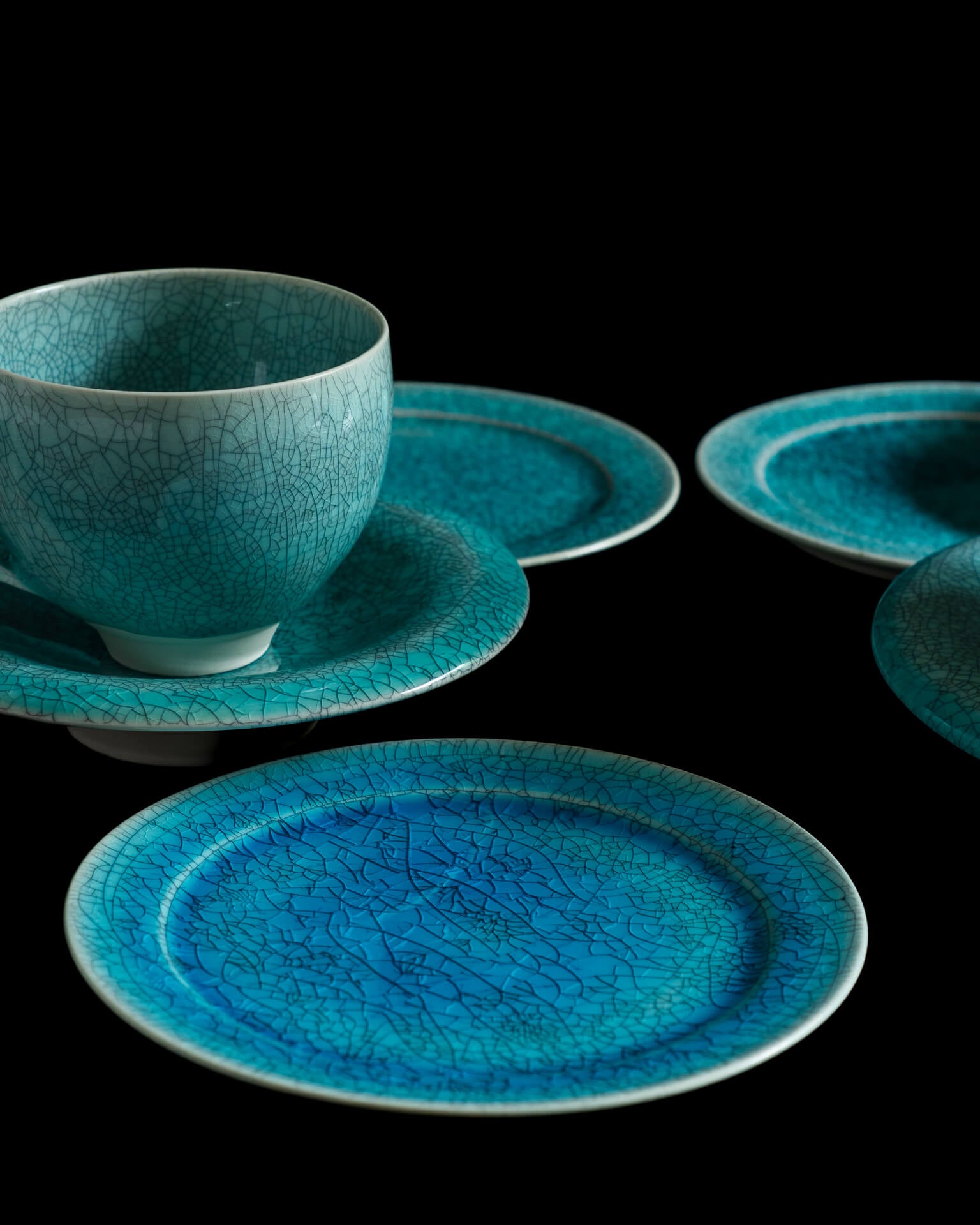 藤内紗恵子 個展 “Dive to Blue” – うつわ屋まほろ
