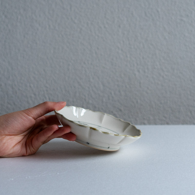 Fukuda Eiichi Annamese-style Rhombic Plate (small) - Fishing
