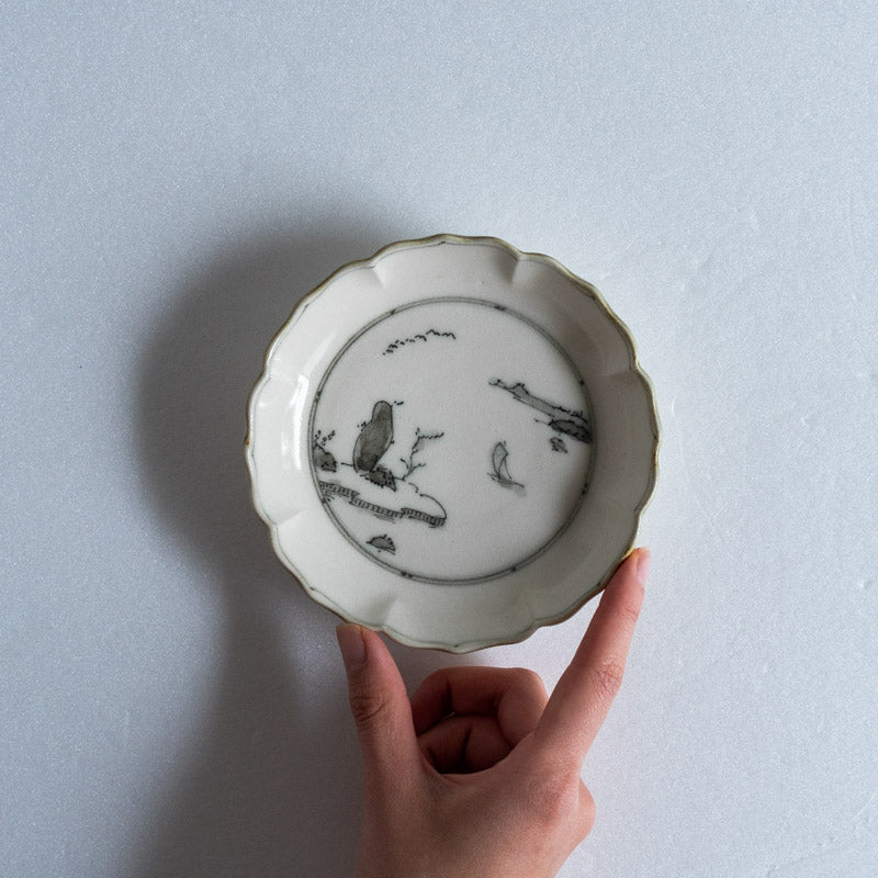 Fukuda Eiichi Annan-de Ryoka Plate Small - One Ship
