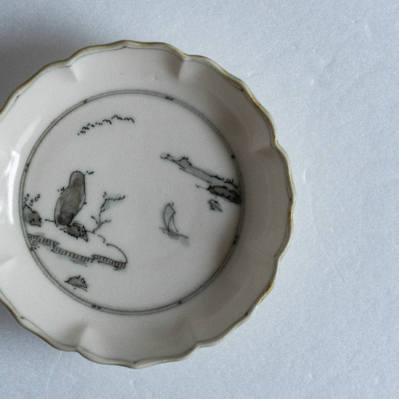 Fukuda Eiichi Annan-de Ryoka Plate Small - One Ship