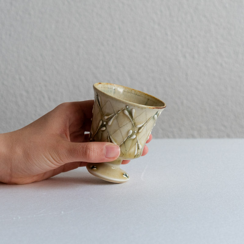 Eichi Fukuda, Anan Shibori Tsutsugaki Goblet B, Small