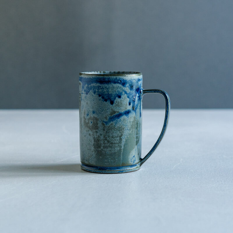 Furuhata Miki iro tall mug blue B