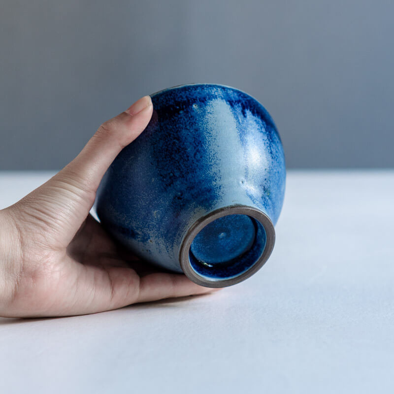 降幡未来 iro bowl 高台付き M 青 C