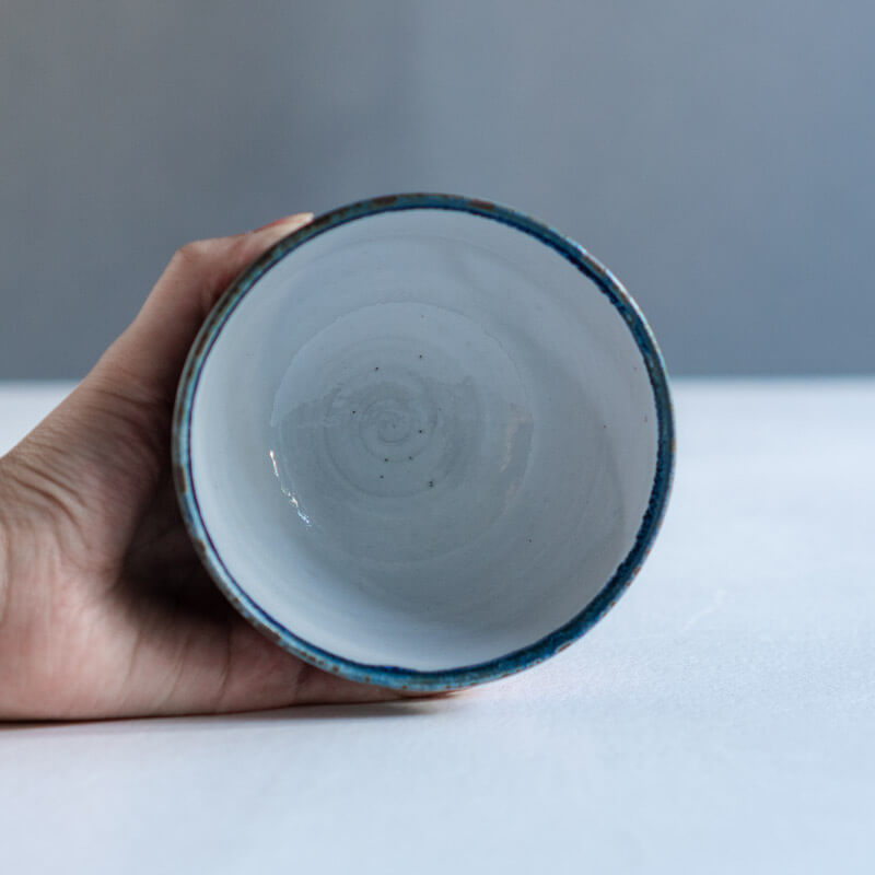 降幡未来 iro bowl 高台付き M 青 C