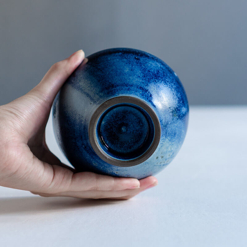 降幡未来 iro bowl 高台付き M 青 C