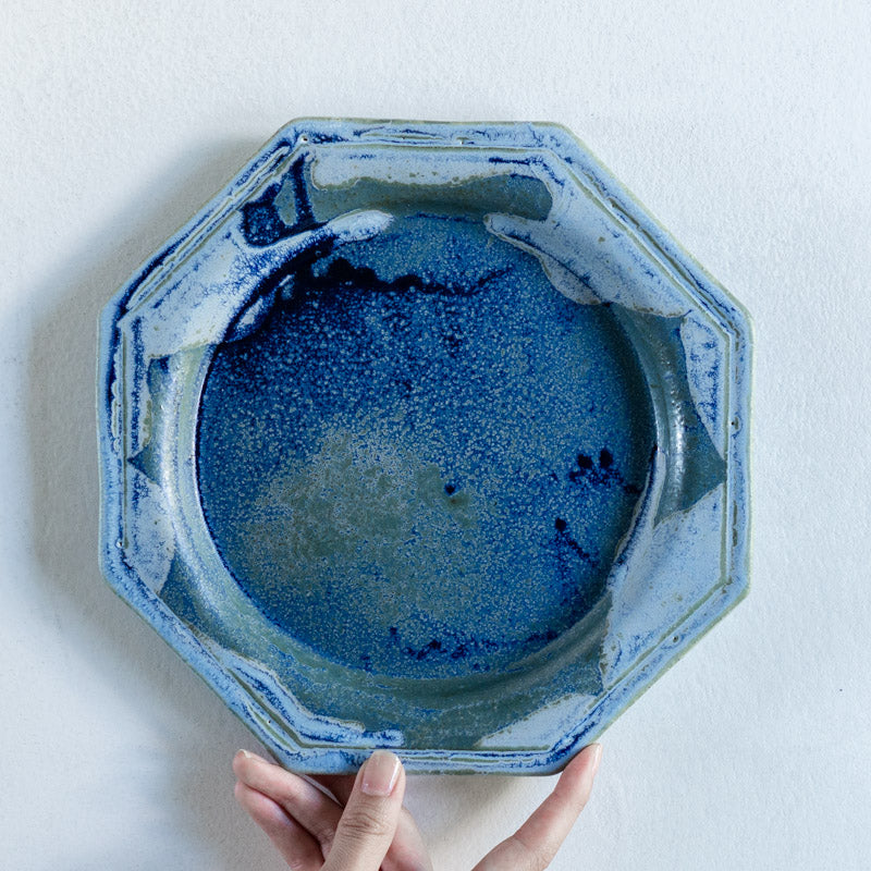 降幡未来 八角 plate 青