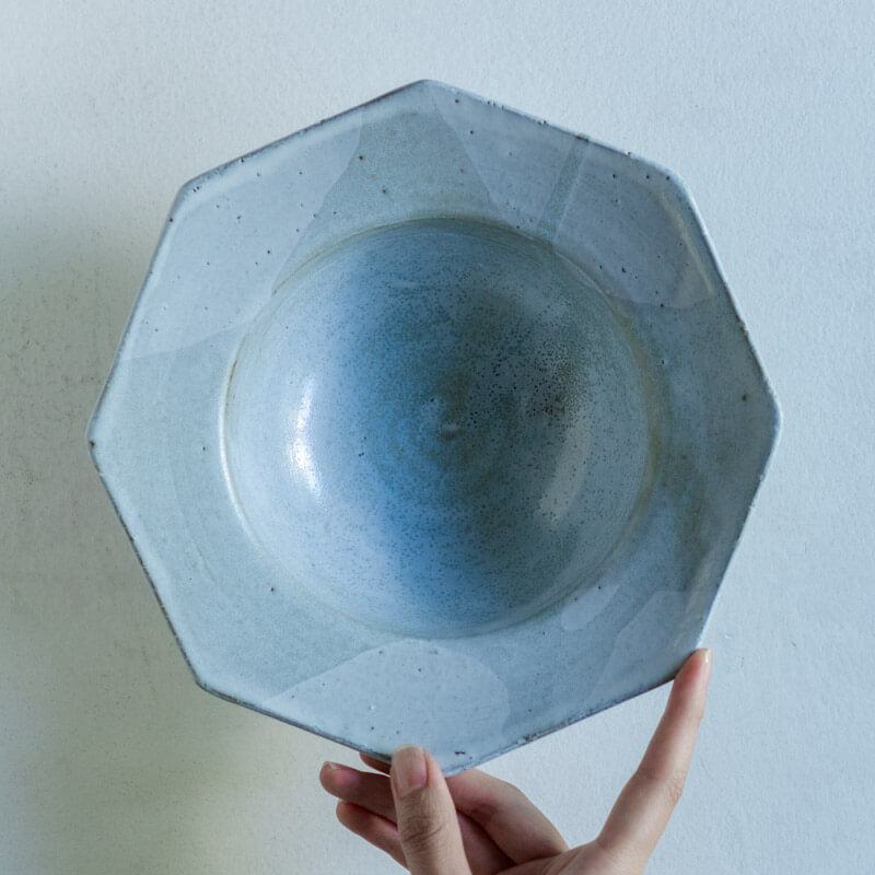 降幡未来 八角 bowl M グレー