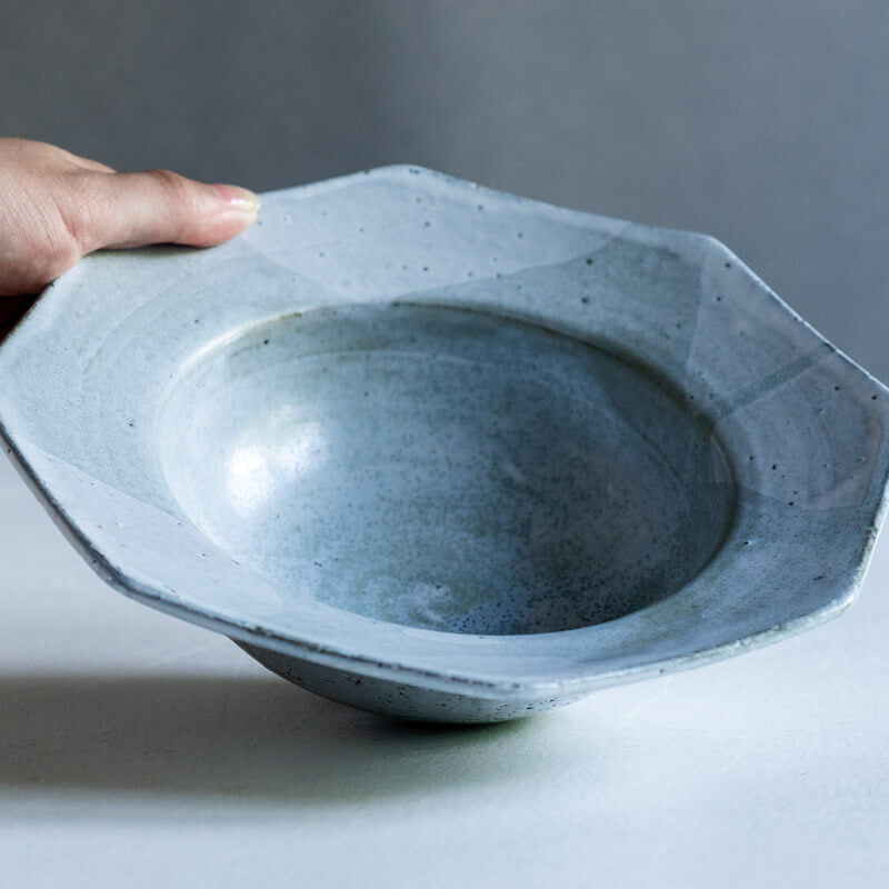 降幡未来 八角 bowl M グレー