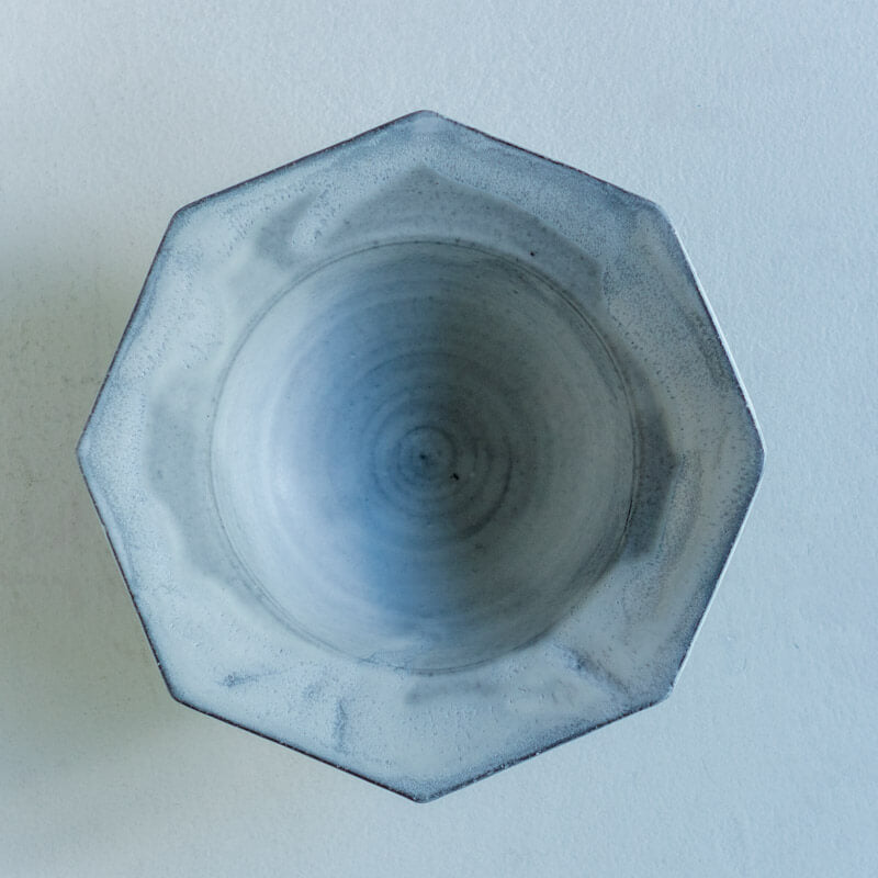 降幡未来 八角 bowl M 白 B