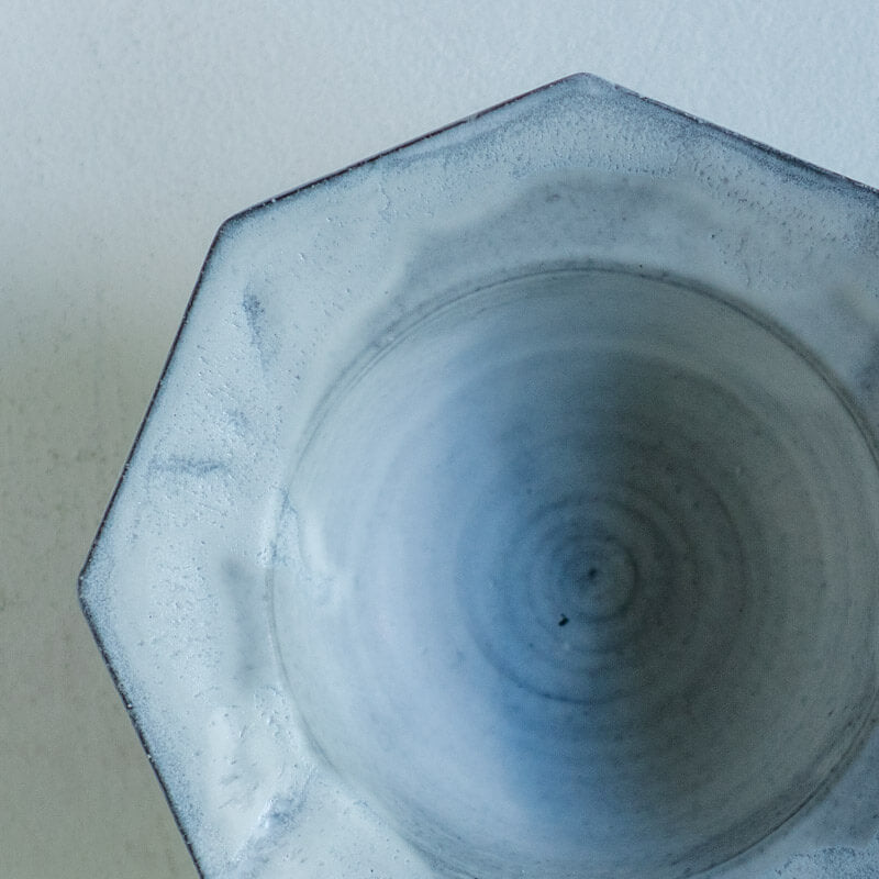 降幡未来 八角 bowl M 白 B