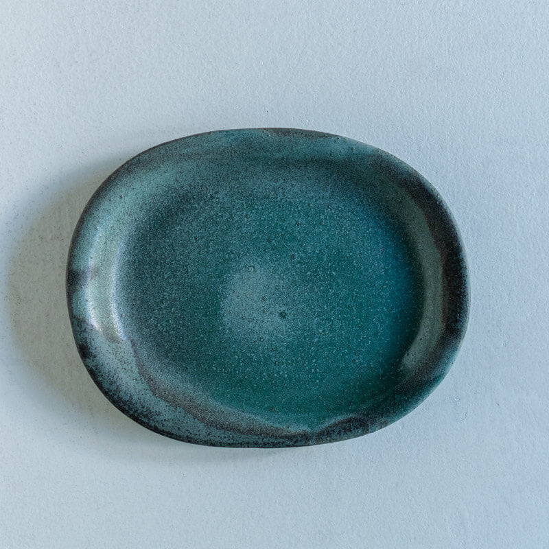 降幡未来 stone oval 緑