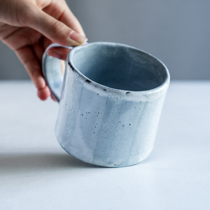 FURIHATA MIRAI drawing mug M white A