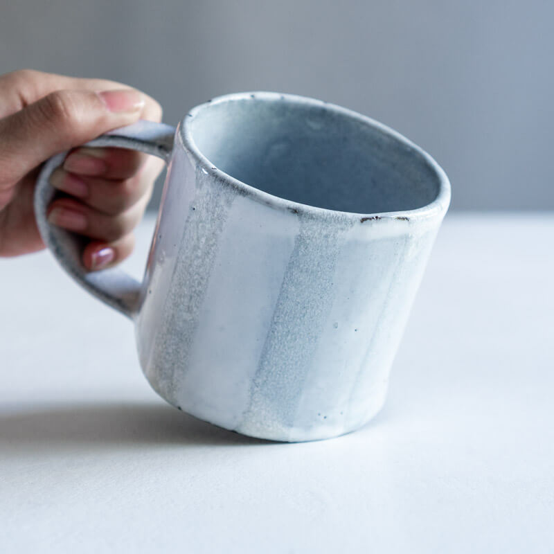 降幡未来 drawing Mug L 白 A