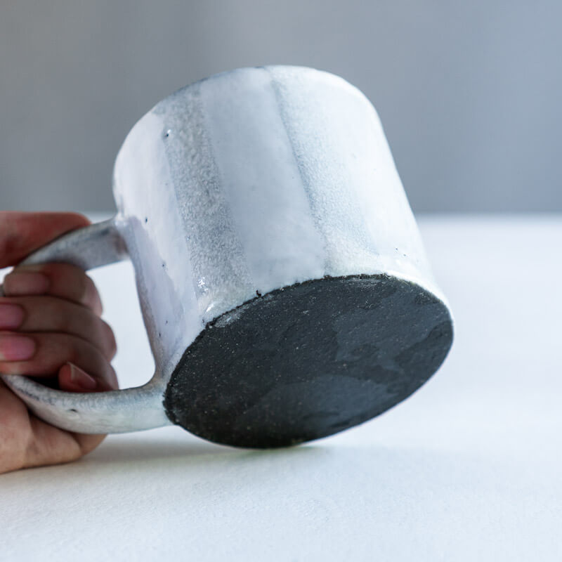 降幡未来 drawing Mug L 白 A