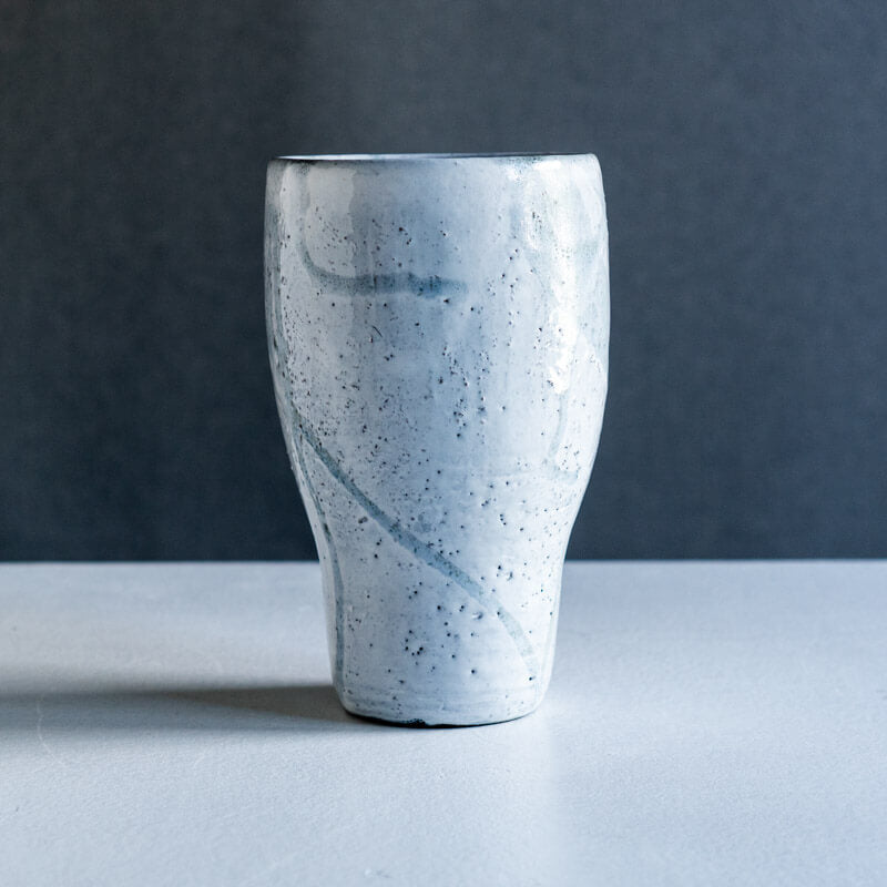 Furihata Miku flower vase L gray