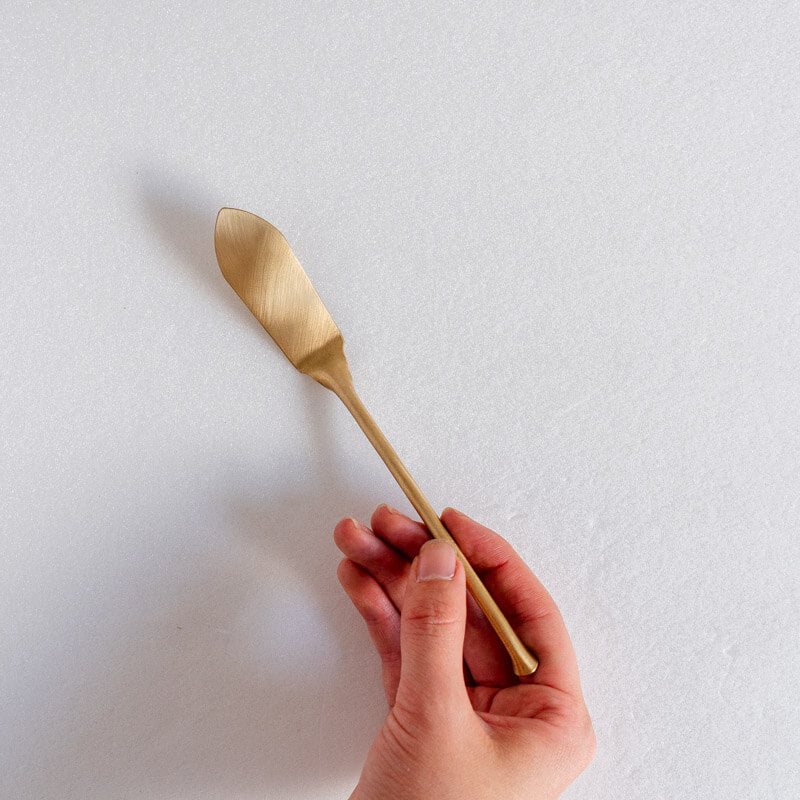 Nagako Fujita Brass Butter Knife